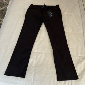 Kenneth Cole Black Texh Pants Size 34x 30